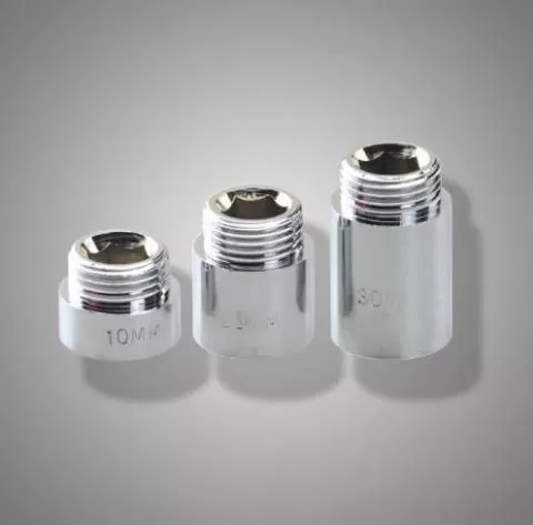 Удлинитель резьбовой латун. F 353.05070 (S3/4F*3/4М-70) (упак 5шт.)