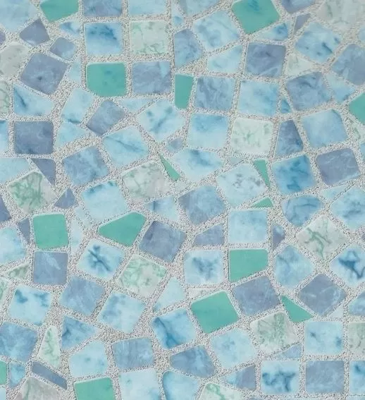 Пленка с/к Делюкс арт.5251 (мозайка желто-зел.) 0.45х8м